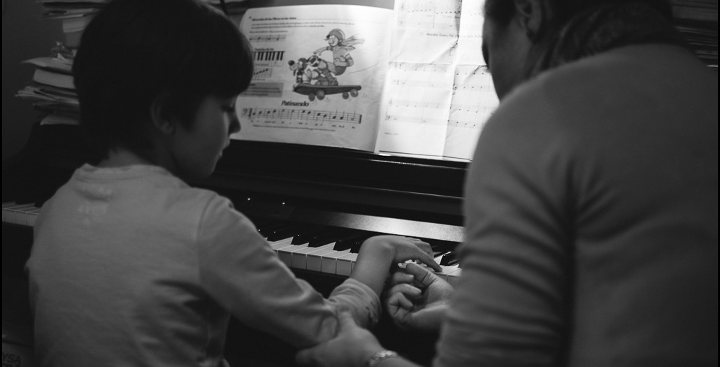 The piano lesson